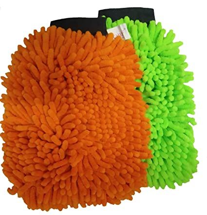     			FSN Microfiber  Cleaning Glove PACK 0F 2