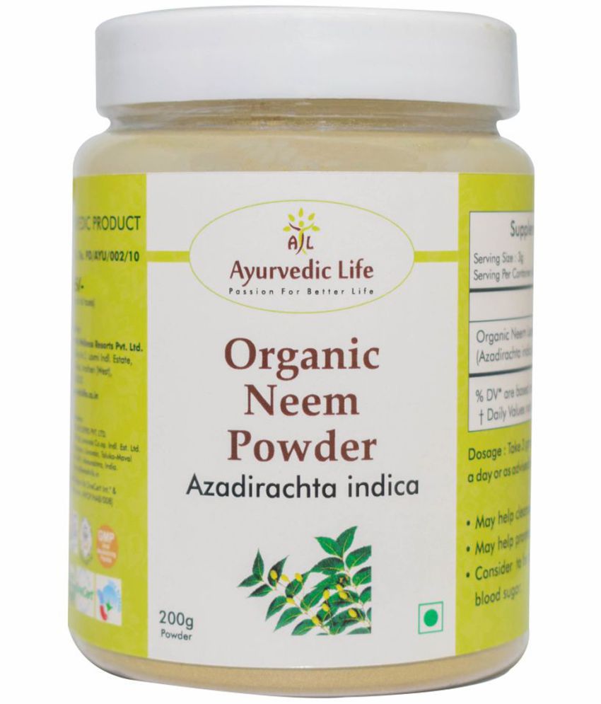     			Ayurvedic Life Organic Neem Powder 200 gm Pack Of 1