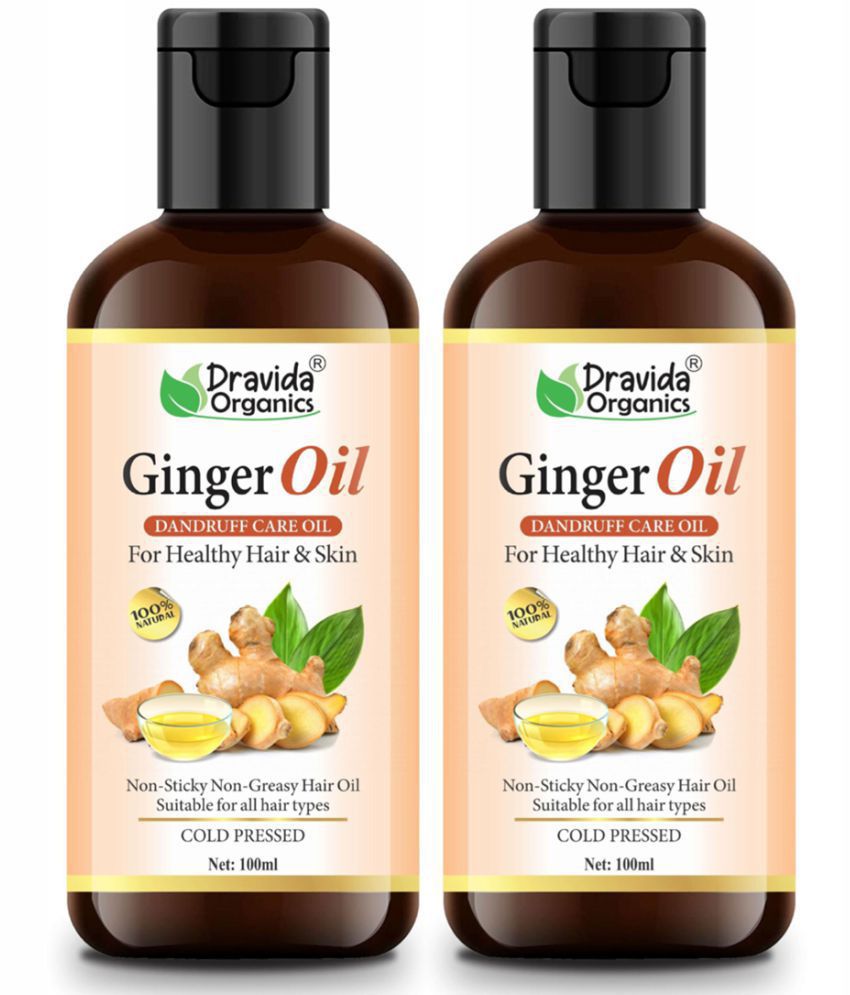     			Dravida Organics Jojoba Hair Oil - 100% Pure & Natural for Skin & Hair Oil 100 mL Pack of 2