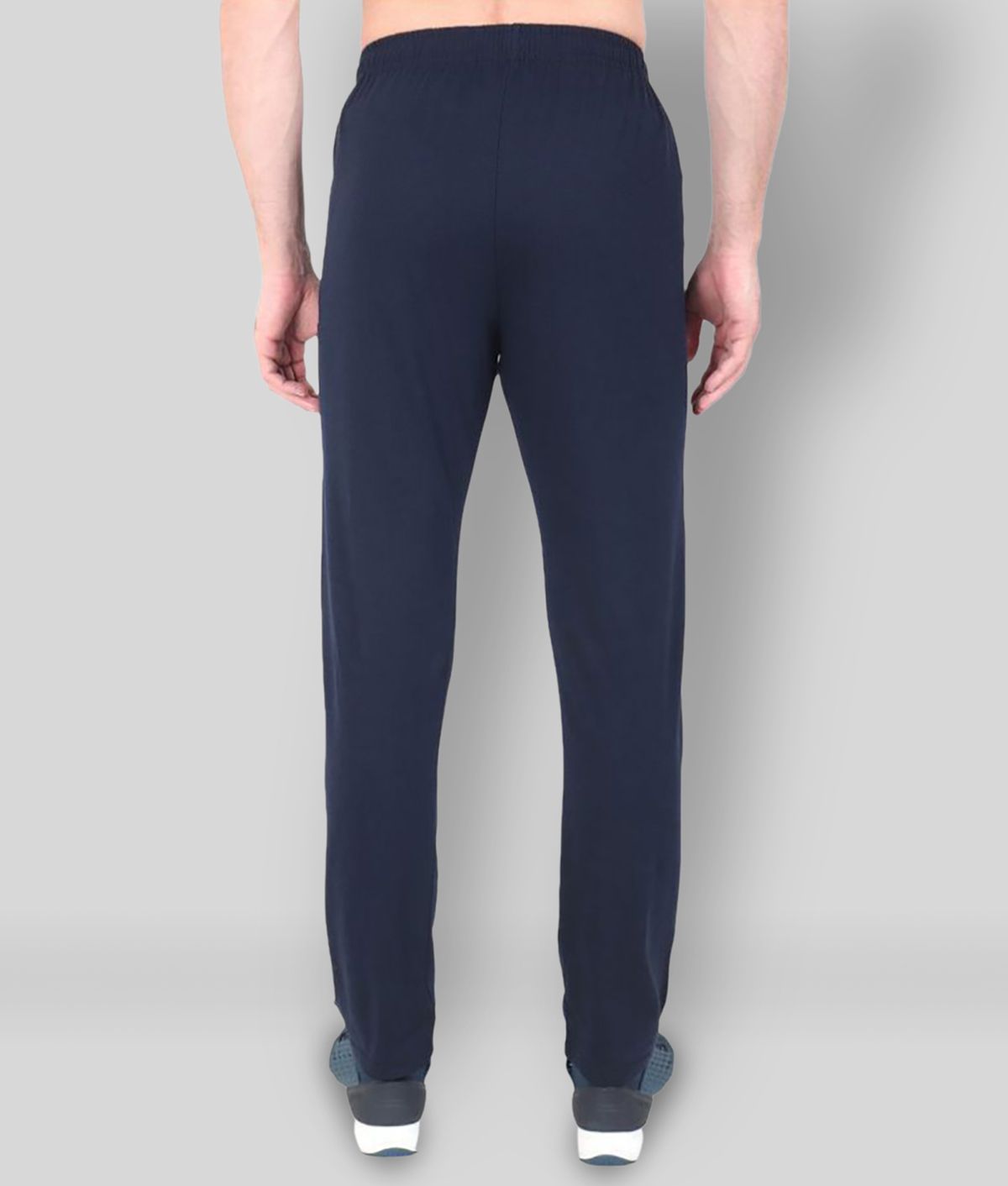 Buy Zeffit - Navy Blue Cotton Blend Men's Trackpants ( Pack of 2 ...