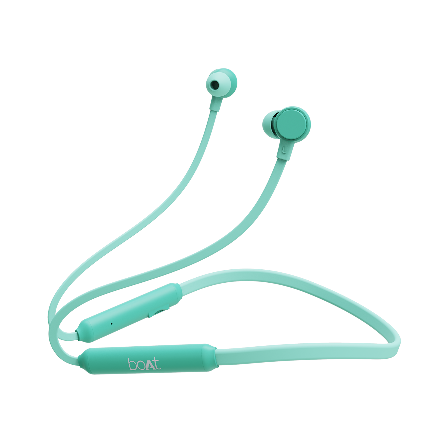boAt 103 Wireless Green Neckband Wireless With Mic Headphones/Earphones Green