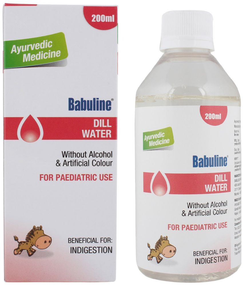Babuline Ayurvedic Dill Water 200ml (For Pediatric) Pack of 5 Buy