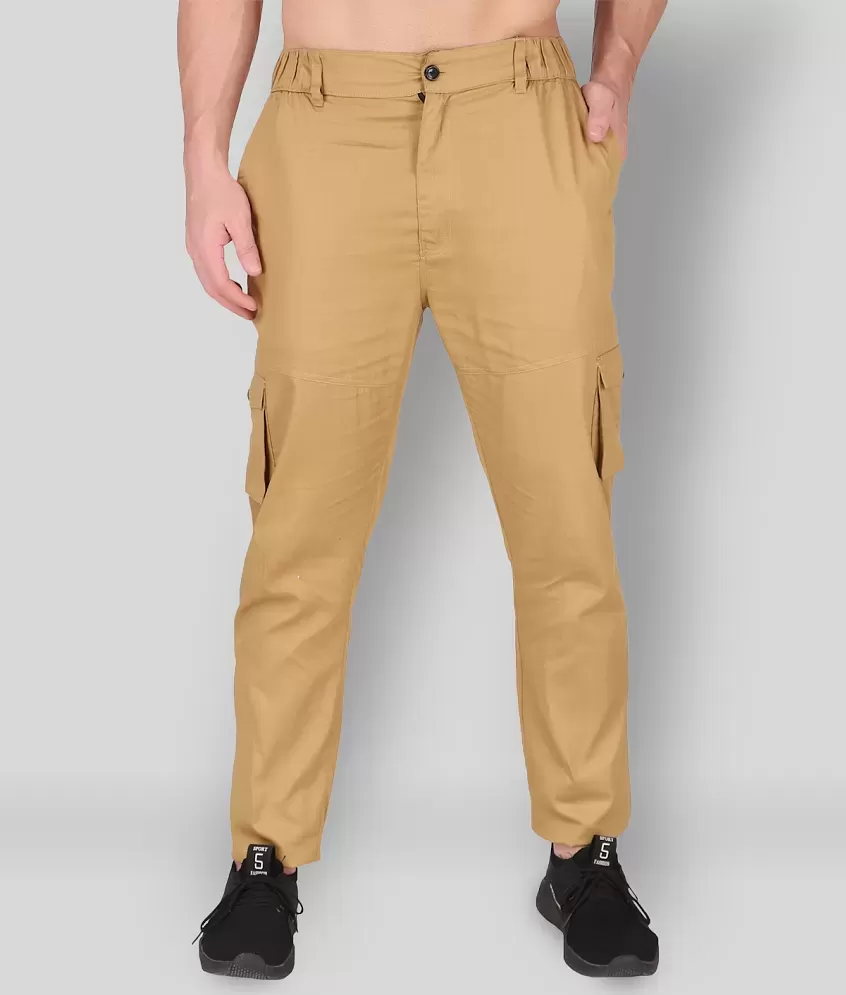 Buy Straight Fit Active Cargo Pants in Pink with Pockets Online India, Best  Prices, COD - Clovia - AB0094P14