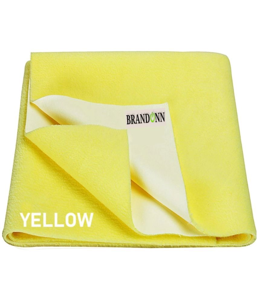 Brandonn Yellow Laminated Waterproof Sheet ( 70 cm × 50 cm - 1 pcs )