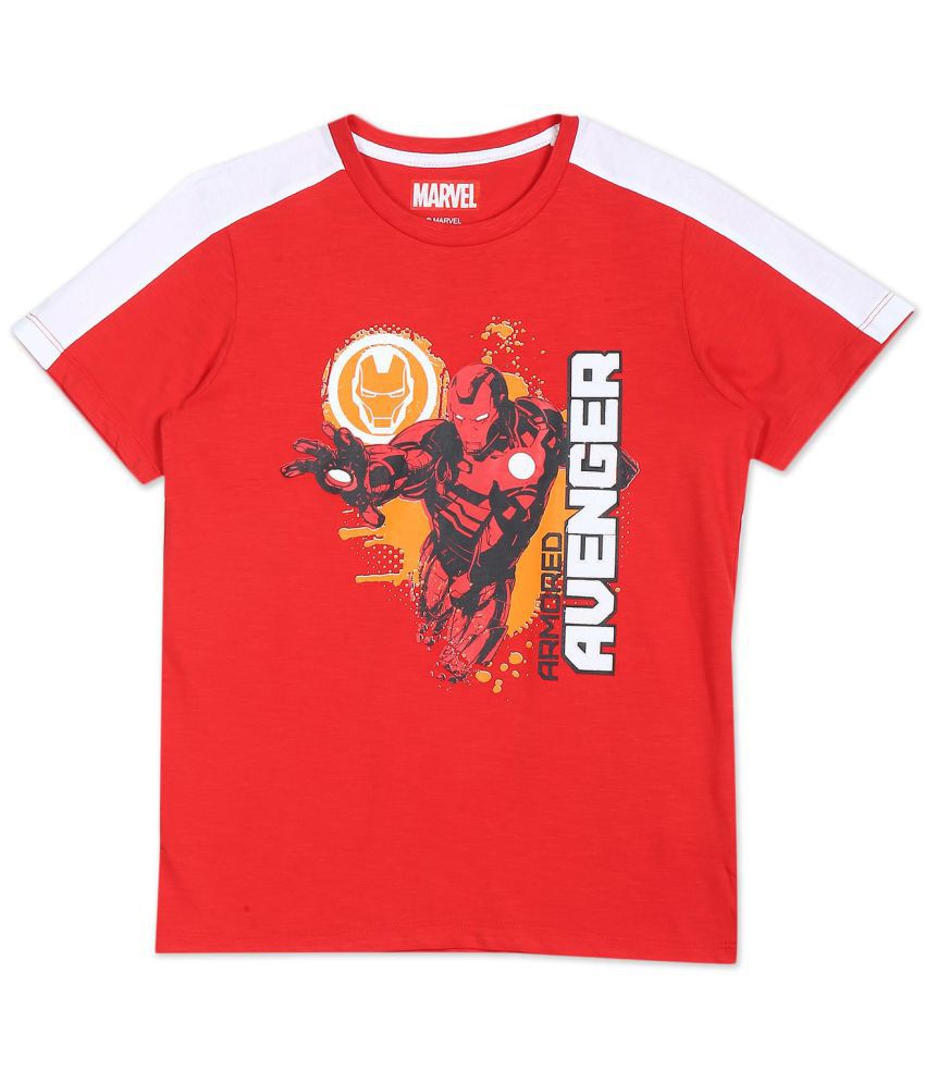 Colt - Cotton Blend Red Boys T-Shirt ( Pack of 1 )