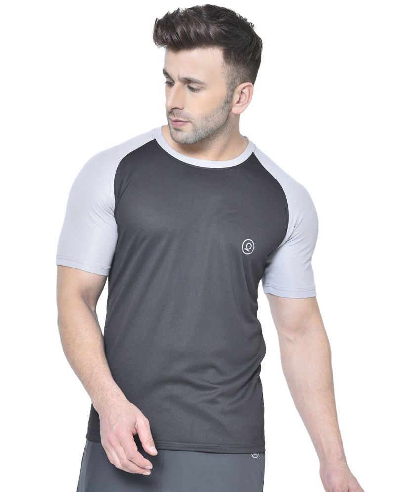     			Chkokko - Polyester Regular Fit Black Men's Sports T-Shirt ( Pack of 1 )