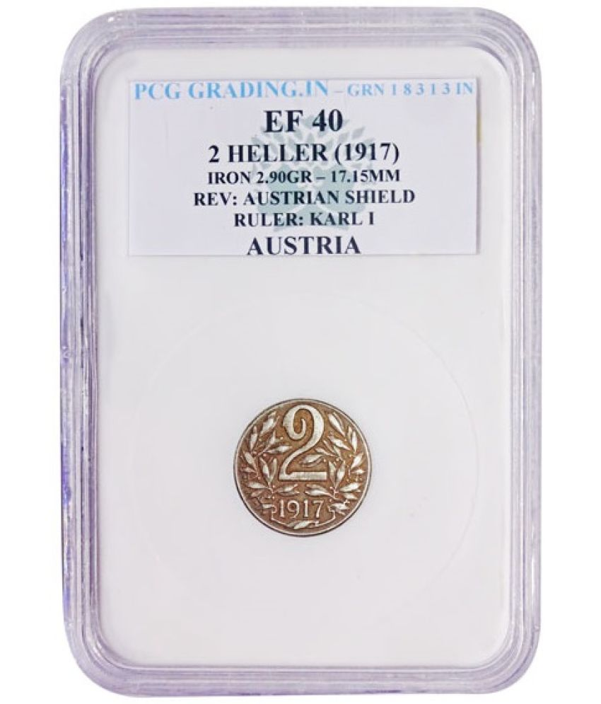     			PRIDE INDIA - 1 Heller Coin 1 Numismatic Coins