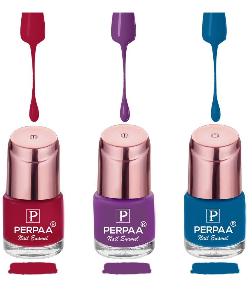     			Perpaa Perpaa Nail Polish Honey Glossy Pack of 3 200 mL