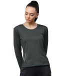 Chkokko Grey Polyester Tees - Single