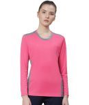 Chkokko Pink Polyester Tees - Single