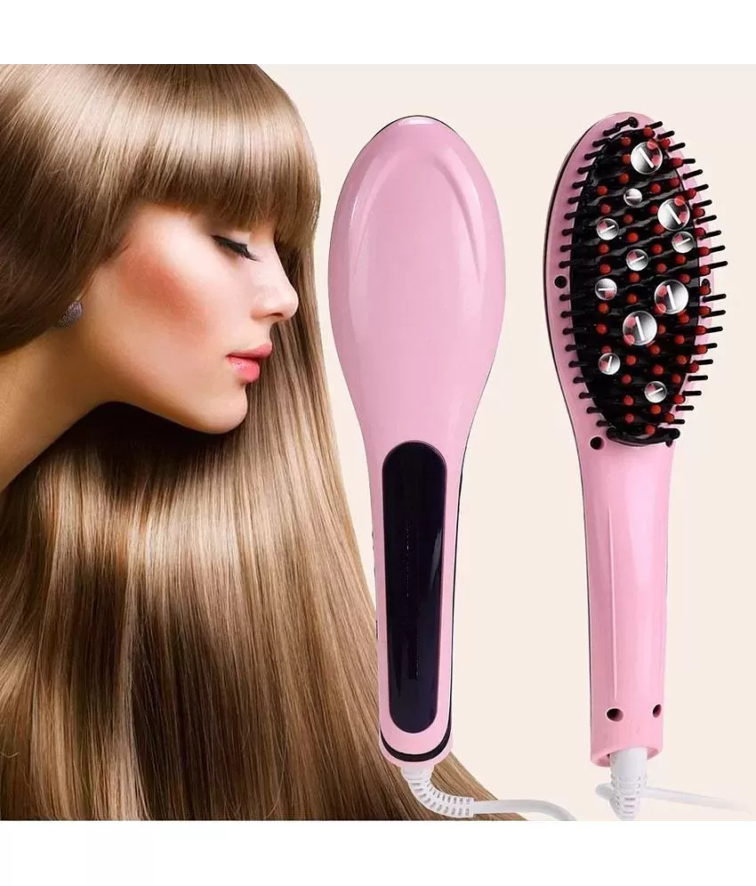 Buy Philips StyleCare Essential Hair Straightening Brush SilkPro Care  BHH88010 Black Online  Croma