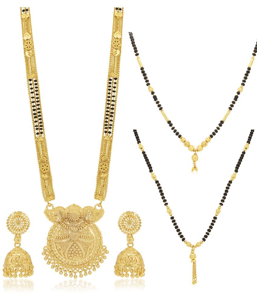     			Sukkhi - Gold Mangalsutra Set ( Pack of 5 )