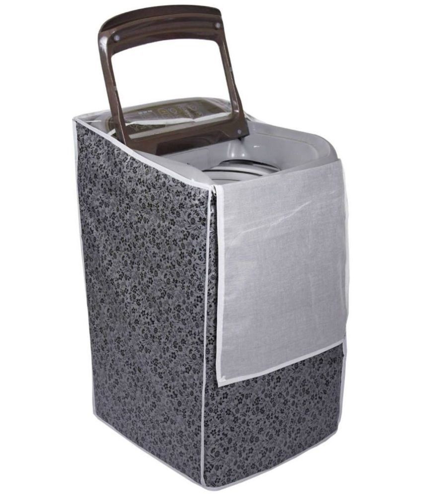     			DALUCI - Gray Top Load Washing Machine Cover