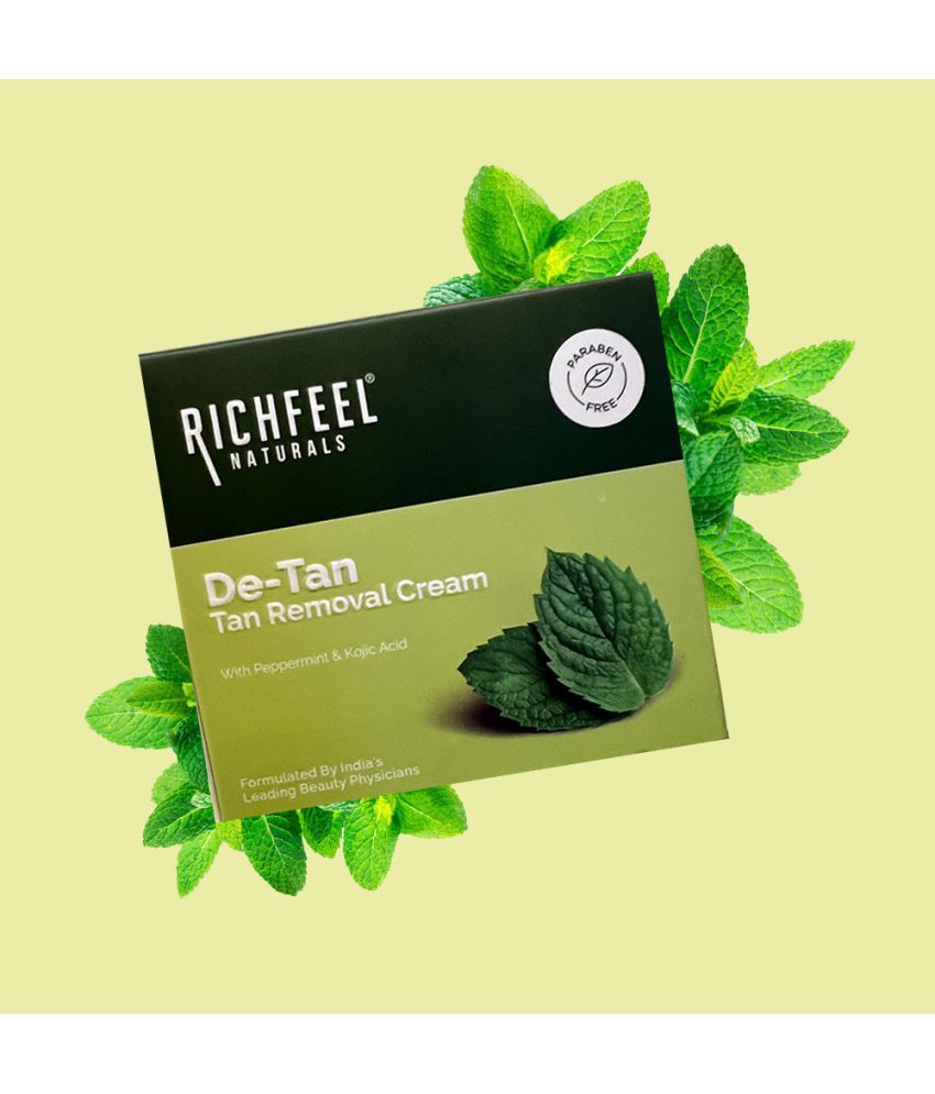     			Richfeel De-Tan Massage Cream 100 g for removing tan & uneven skin tone