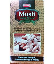 Dr Chopra's Musli Gold POWER Capsule 60 No.s Ayurvedic Supplement for Men For Josh