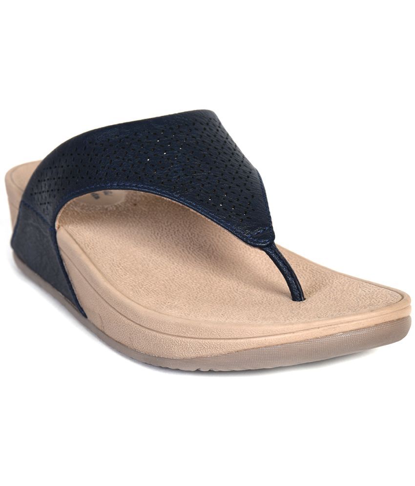     			Ajanta - Blue Women's Flats