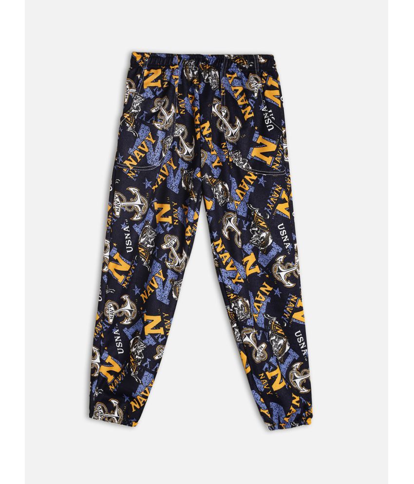     			Fashionable - Polyester Navy Boys Trackpant ( Pack of 1 )