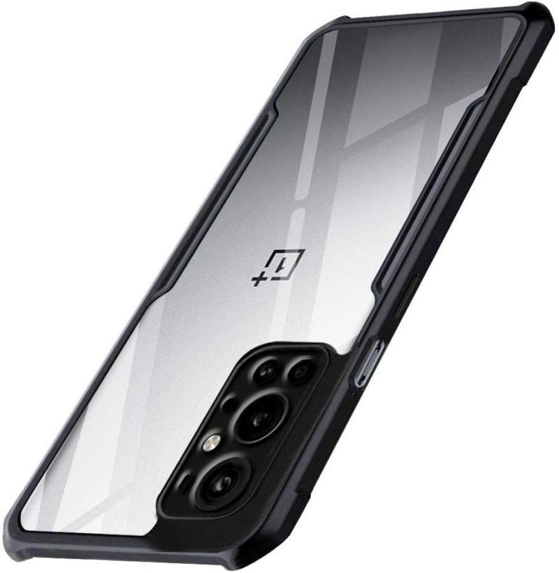     			Artistique - Black Hybrid Bumper Covers Compatible For ONEPLUS 9PRO ( Pack of 1 )