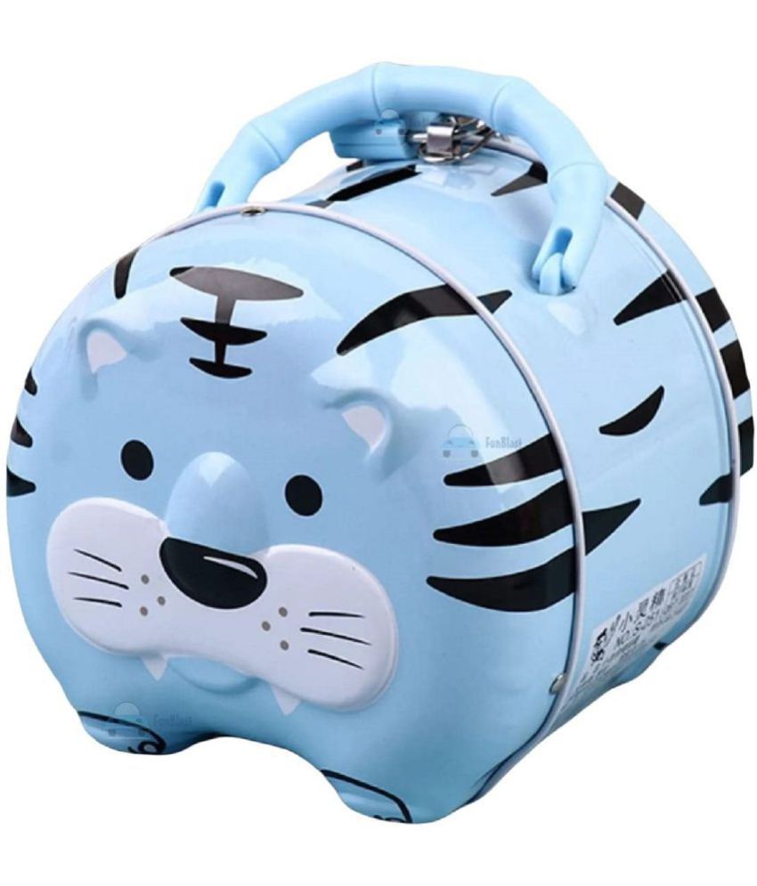     			FunBlast - Metal Blue None Piggy Bank ( Pack of 1 )