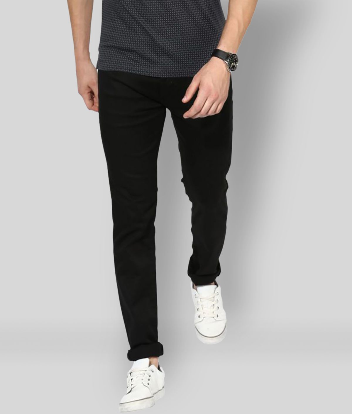     			Lawson - Black 100% Cotton Slim Fit Men's Jeans ( Pack of 1 )