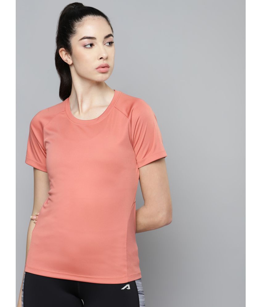     			Alcis Pink Polyester Tees - Single