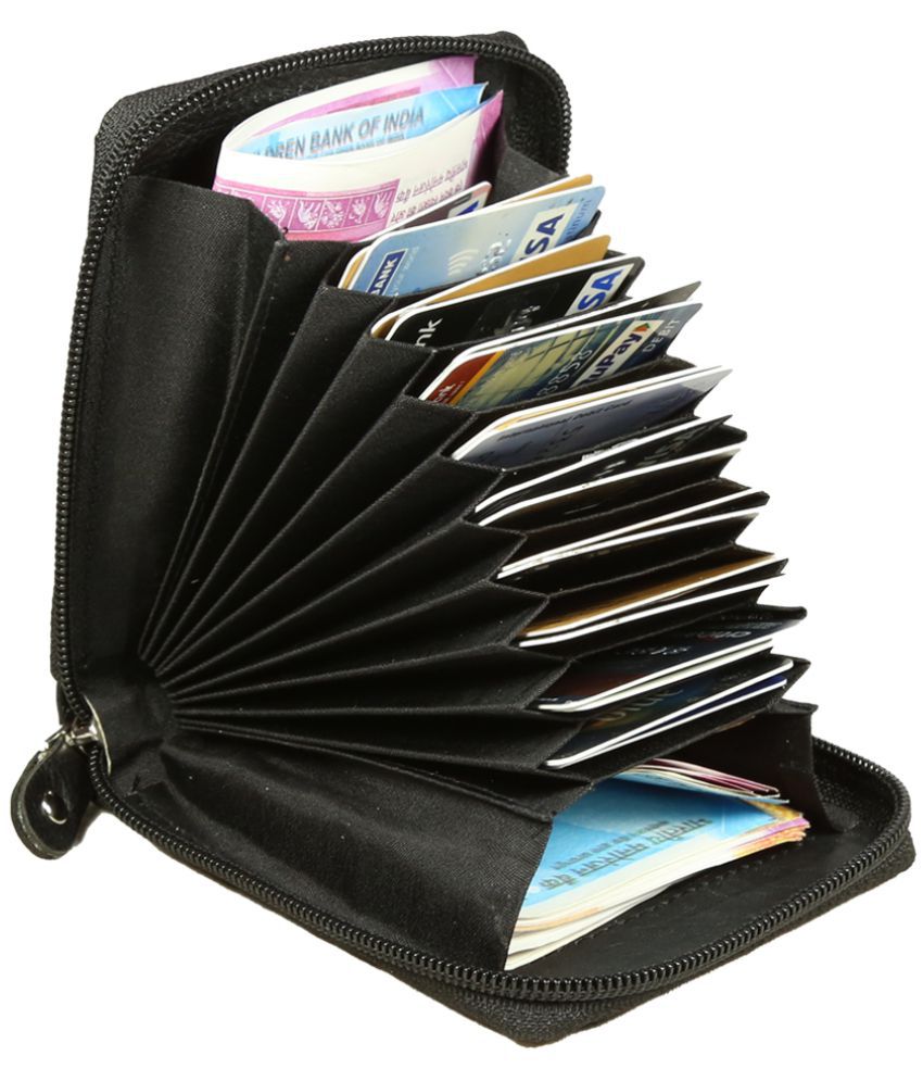     			STYLE SHOES - Leather Travel Card Holder ( Pack of 1 )