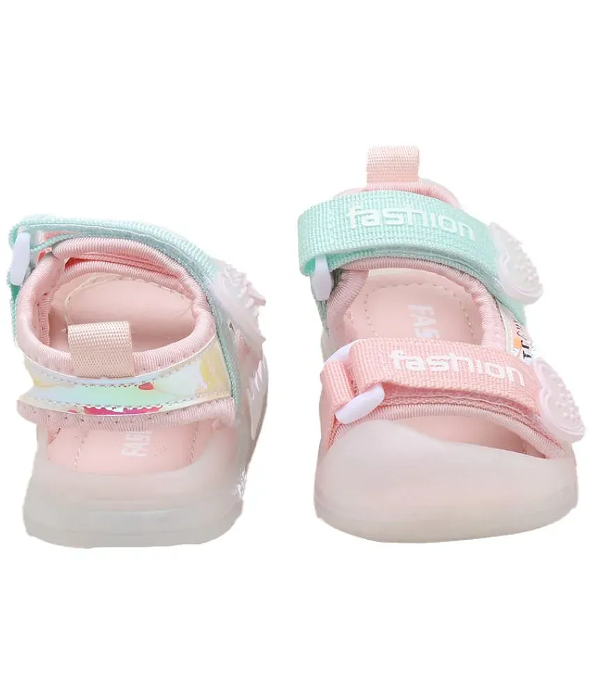 Hopscotch Baby Girls PU Solid Fisherman Sandals in Brown Color, UK:6  (FAQ-4414327) | Hopscotch Wholesale Trading PVT.LTD.