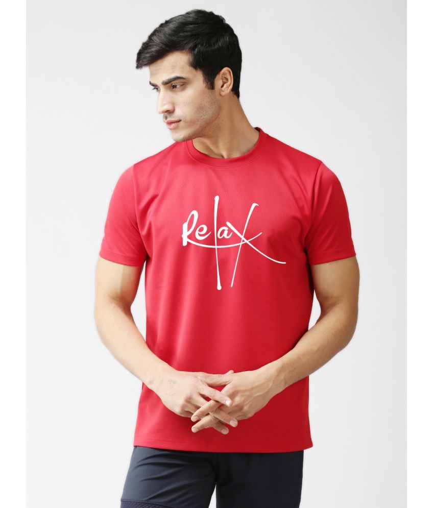     			EPPE - Red Polyester Regular Fit Men's T-Shirt ( Pack of 1 )