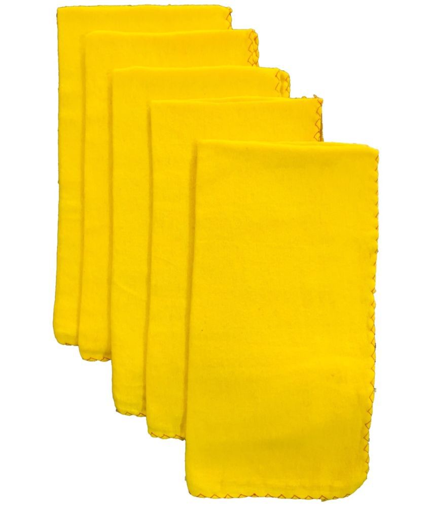 Shop by room - Yellow Drying Towel For Automobile ( Pack of 5 )