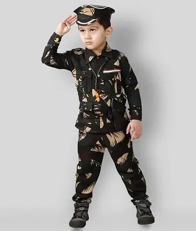 Rudra Fancy Dress costumes for Kids | Fancy dress for kids | fancy dress  costume for kids girls (9-10 Years, D - Indian Army Costumes) | New Baba Fancy  Dress