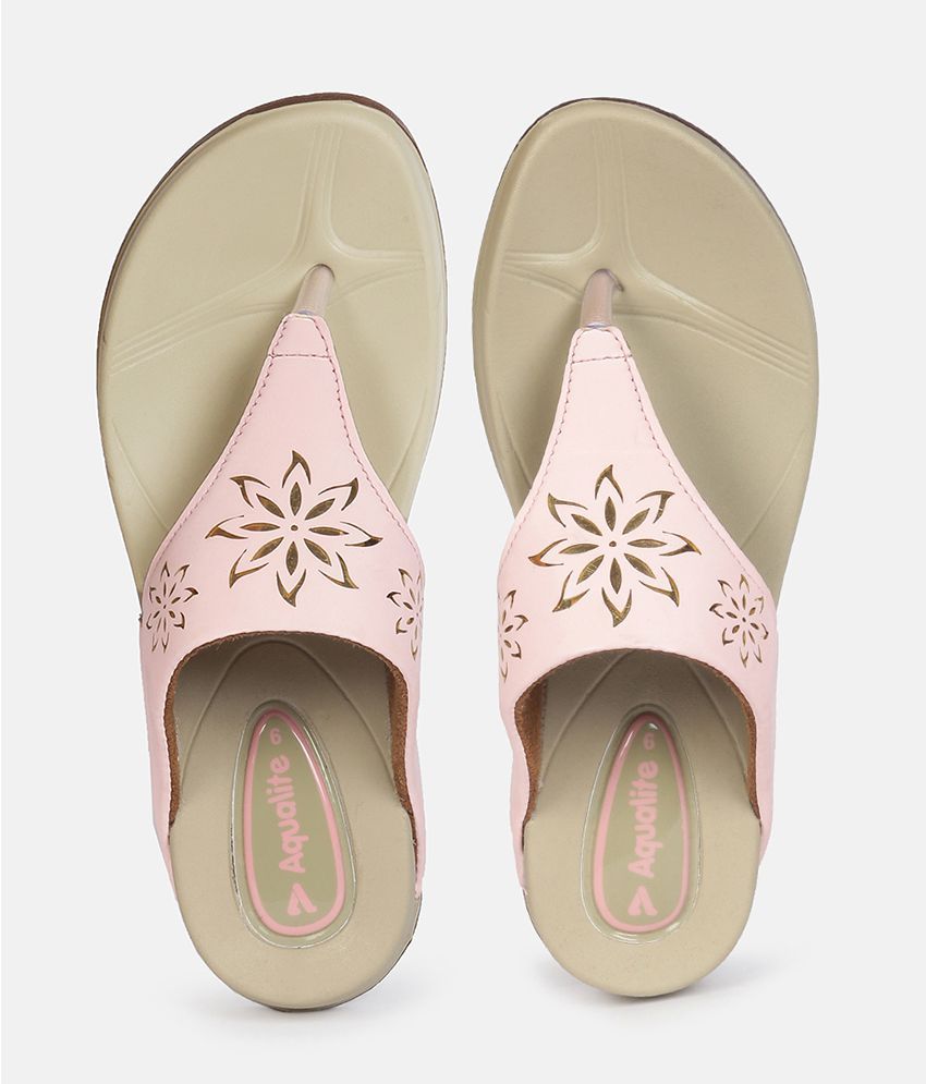     			Aqualite - Pink Women's Flats