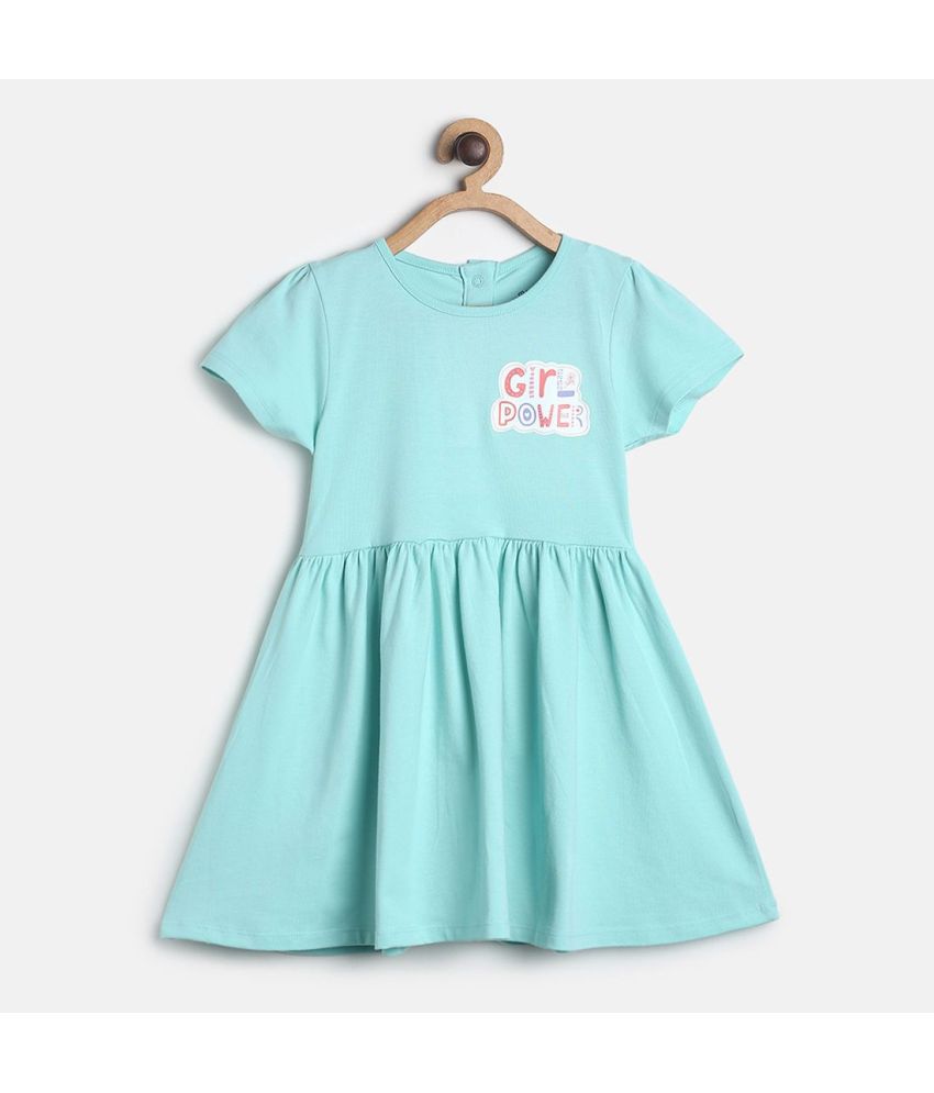     			MINI KLUB - Multicolor Cotton Baby Girl Dress ( Pack of 1 )