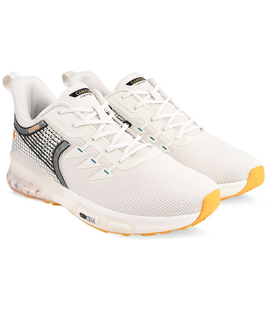     			Campus - HOST White Men's Sports Running Shoes