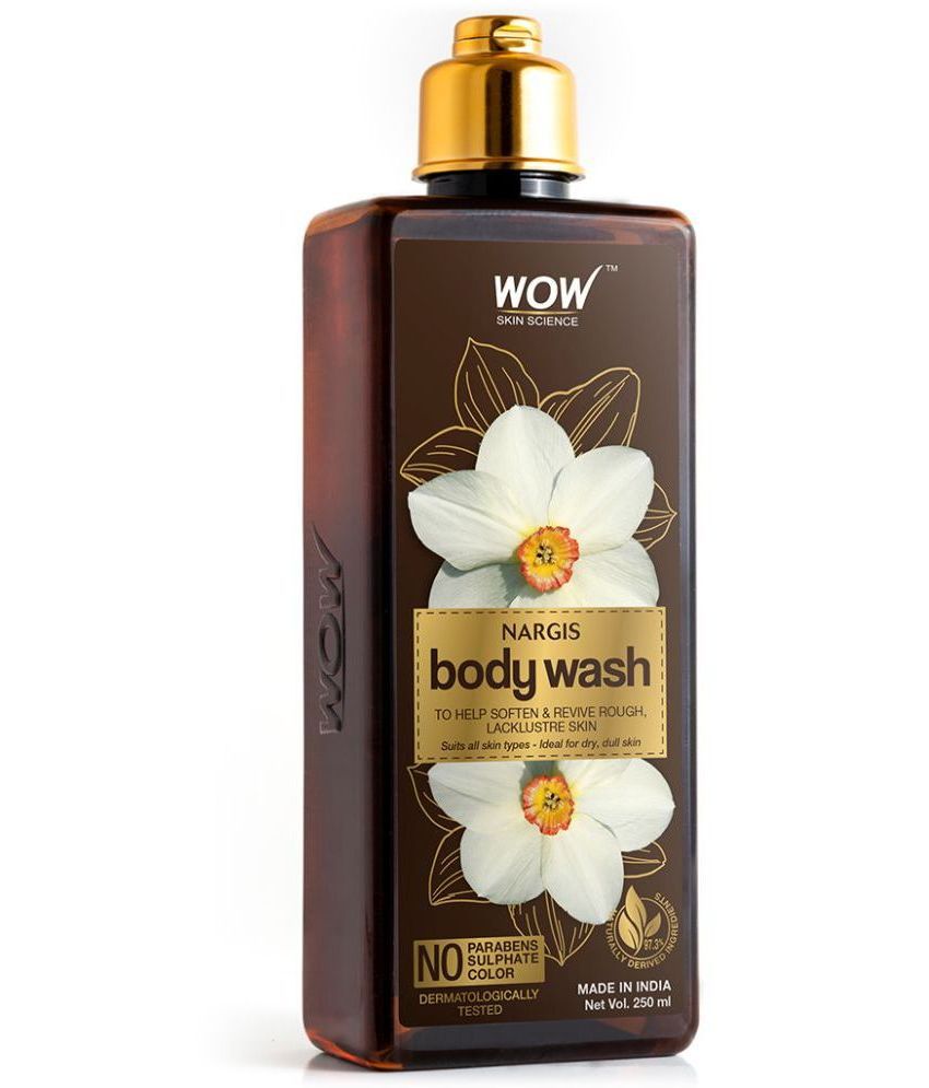     			WOW Skin Science Nargis Body Wash - Soften & Revive Skin - for All Skin Types - No Parabens, Sulphate & Color - 250mL