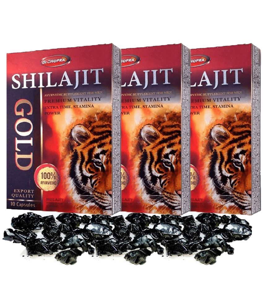     			Dr Chopra Shilajit gold Pack of 3