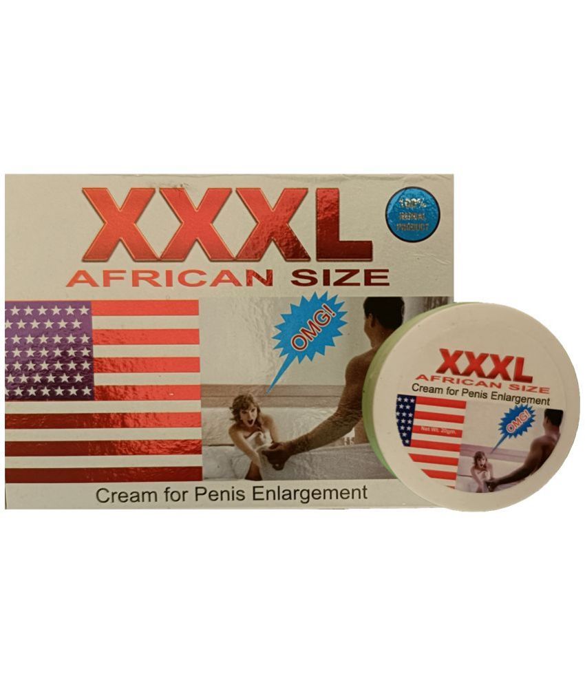     			XXXL African Size Cream For Penis Enlargement Pack of 5