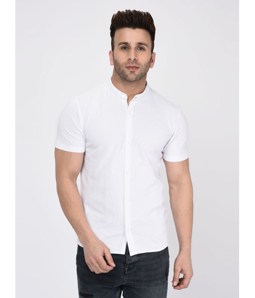 Wild West - White Cotton Regular Fit Men's Casual Shirt ( Pack of 1 )