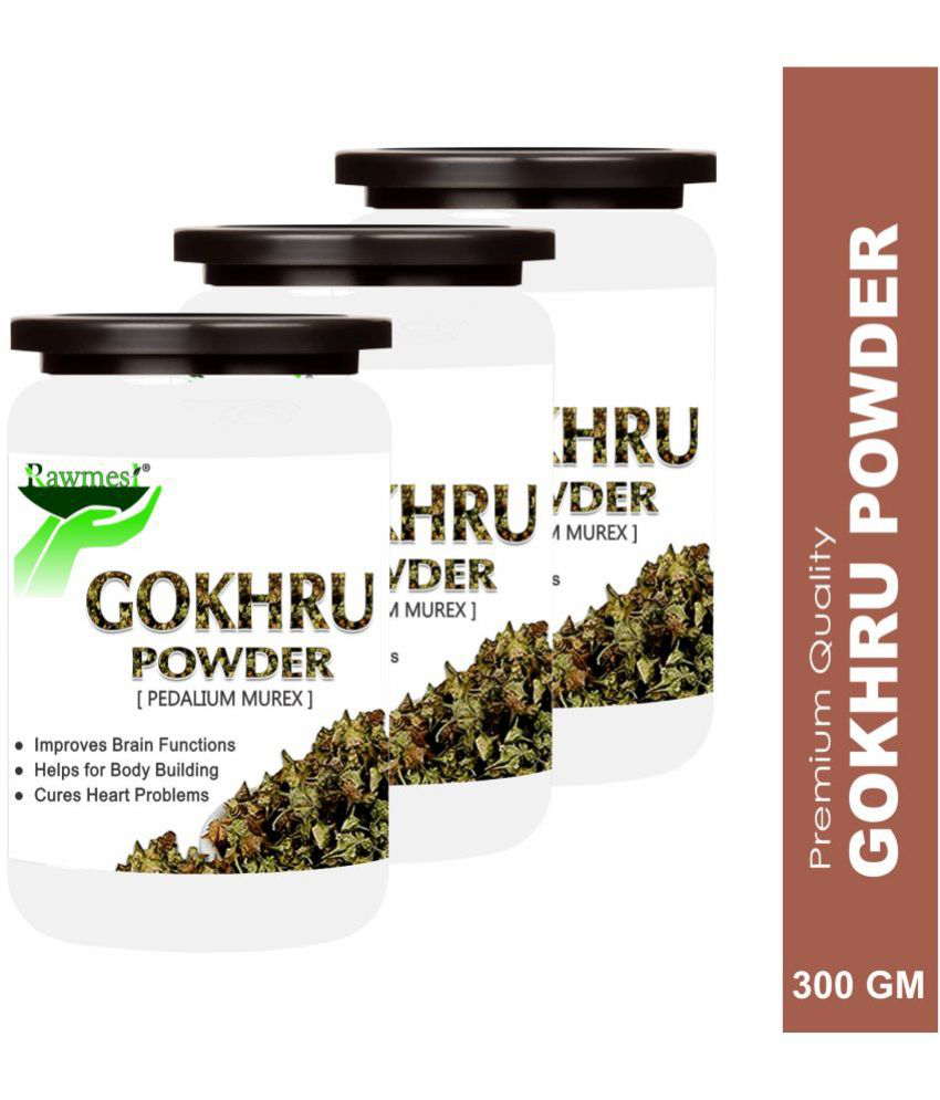     			rawmest 100% Pure Gokhru For Heart Health Powder 300 gm Pack of 3