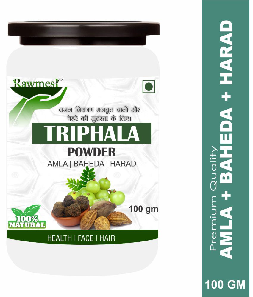     			rawmest 100% Pure Organic Triphala Powder 100 gm Pack Of 1