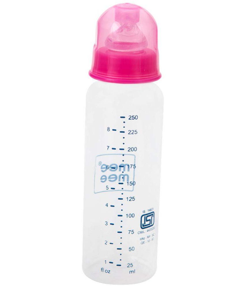 Mee Mee - 250 Pink Feeding Bottle ( Pack of 2 )