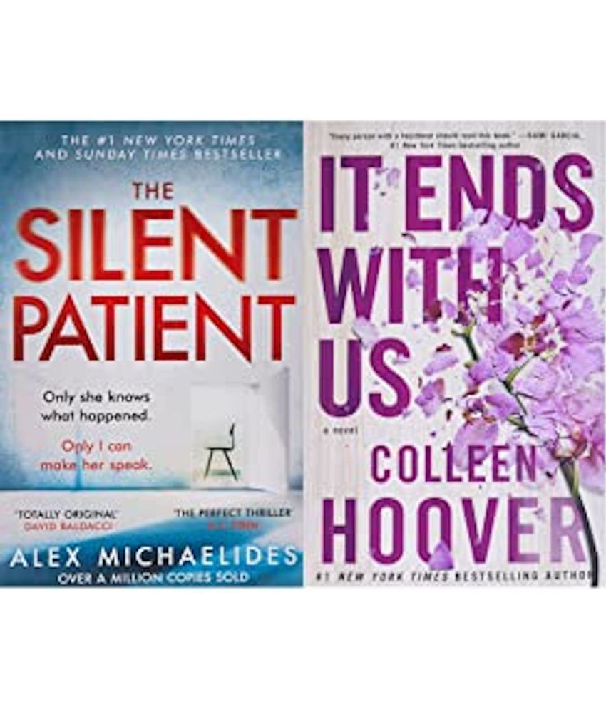     			The Silent Patient: The record-breaking, multimillion copy Sunday Times bestselling thriller and Richard & Judy book club pick + It Ends With Us: A Novel (Set of 2 books)