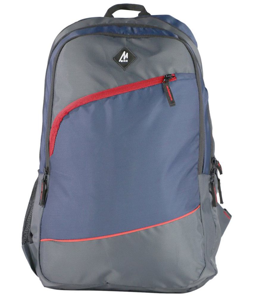    			mikebag 25 Ltrs Blue Polyester College Bag