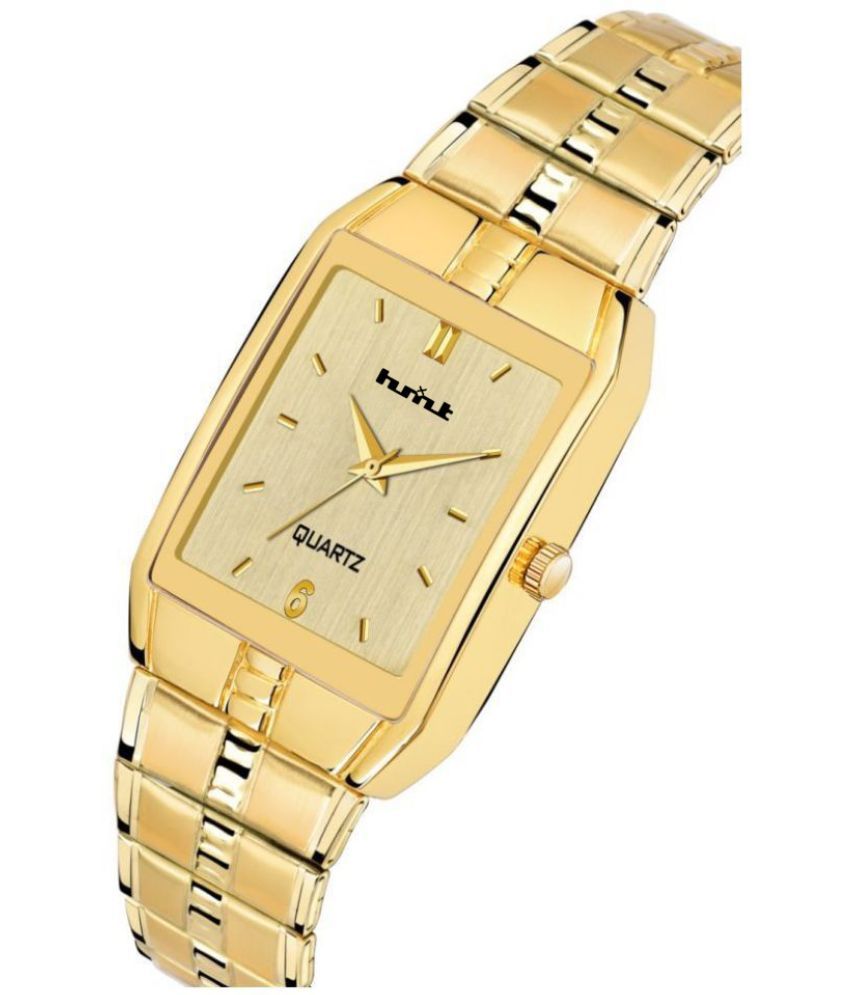 HMXT Gold Metal Analog Men's Watch Buy HMXT Gold Metal Analog Men