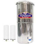 APEIRON Stainless Steel Water Filter With 2 Candles 18 litres Gravity Water Purifier