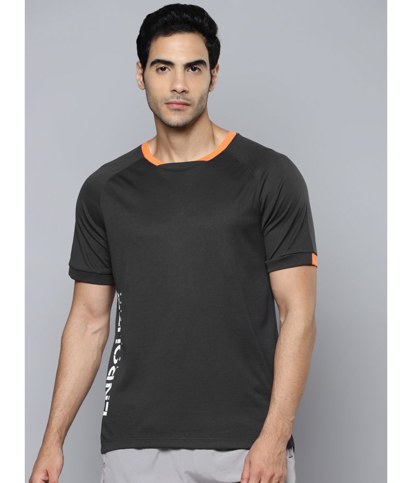     			Alcis - Black Polyester Slim Fit Men's Sports T-Shirt ( Pack of 1 )