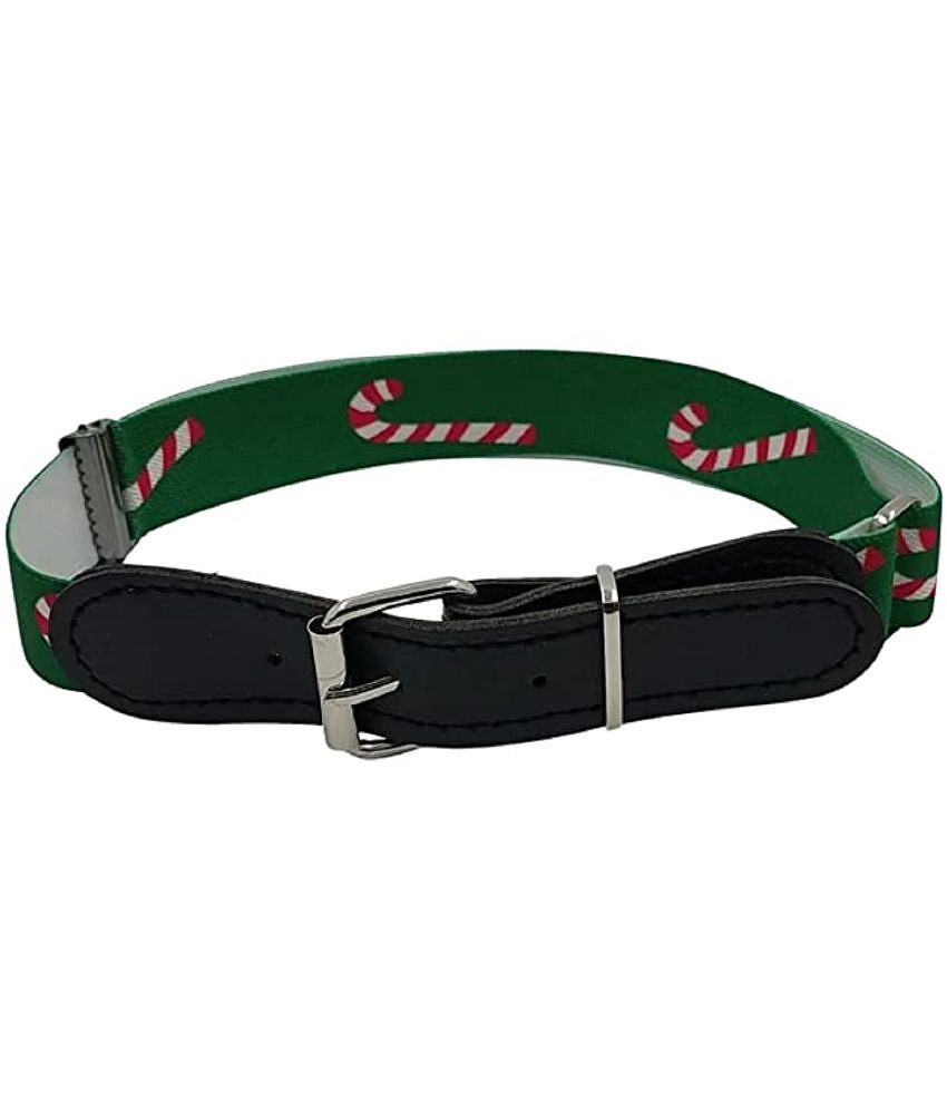 Top Men Zacharias Boy's Stretchable Printed Belt for kids (Green_1-6 Years) - None 2025 at ShopC