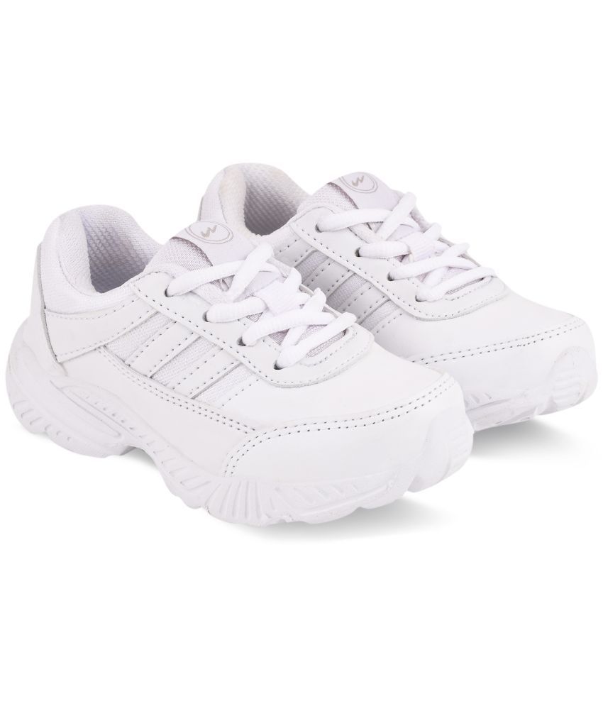     			Campus - White Boy's Sneakers ( 1 Pair )