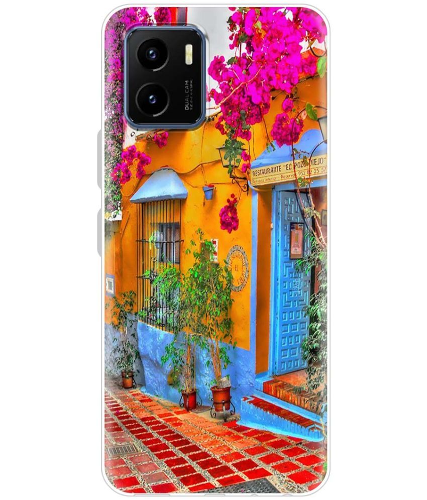     			NBOX - Multicolor Printed Cover Compatible For Vivo Y15S ( Pack of 1 )