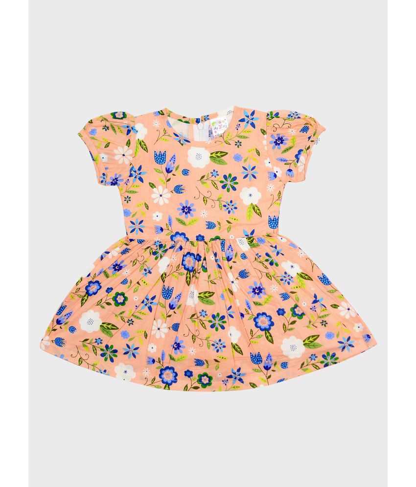     			Me N My CLOSET - Multi Cotton Baby Girl Frock ( Pack of 1 )