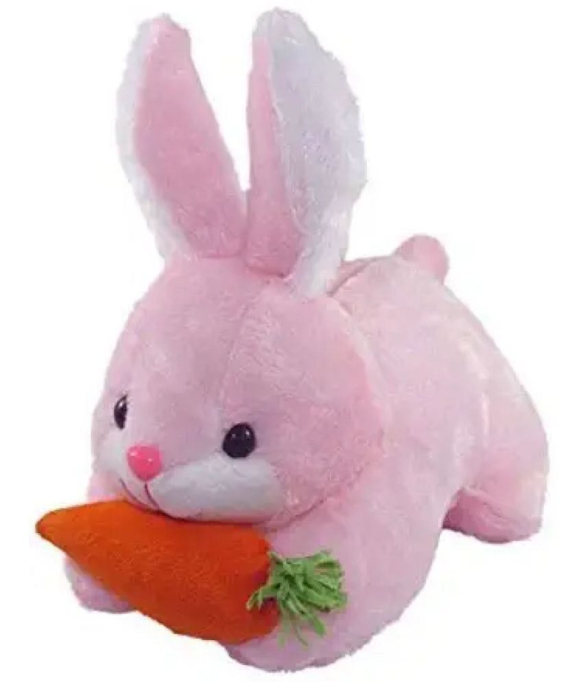 pink rabbit teddy bear